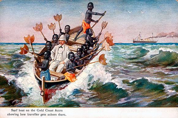Accra: Surfboat