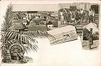  
'Ivory Trade, Accra.' Drawings of Accra Images of Accra, drawn from photographs. Undated (c. 1910?).
Gebr. Metz, Kunstverlags Anstalt, T�bingen.