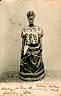 '12. Fanti Lady, Native of Sekondi (Gold Coast, West Africa)'. Photograph, postmark 1927 (?).