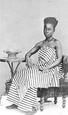 Lady sitting in chair
