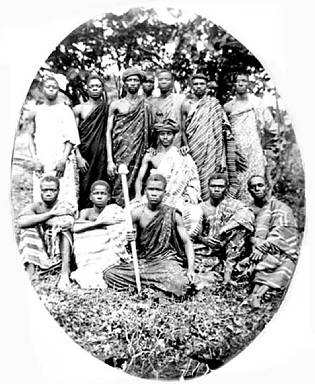 Group 'embassy of the Ashanti at Elmina'