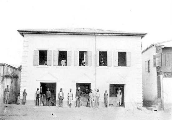 Merchant's house in Cape Coast