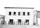  
Code: 0002 4040
Category: Views of Cape Coast

6. Merchant's house in Cape Coast, in use as barracks

It is likely that Hendrik Muller visited Cape Coast after he visited Elmina. Cape Coast is the former British Capital of the Gold Coast, situated circa 15 kilometres east of Elmina. All photo's of Cape Coast show views of the town and were most likely bought by him.

Typical merchant's house in Cape Coast, dating from circa 1850. Not identified. At the time of Muller's visit in use as barracks.
