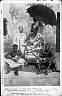
Code: 0000 0000
Category: Hendrik Muller on the Gold Coast

1. Portrait of H.P.N. Muller with Chief Andoh of Elmina

Photo of Hendrik Muller (left) with Chief Andoh of Elmina and his assistants and parasol bearer. Photo taken by W.S. Johnston July 1890, in an Elmina Street. Photo reproduced as postcard (still in circulation in 1906). 

This picture was not found in the KIT collection and was probably in the part of the series that was lost in fire.