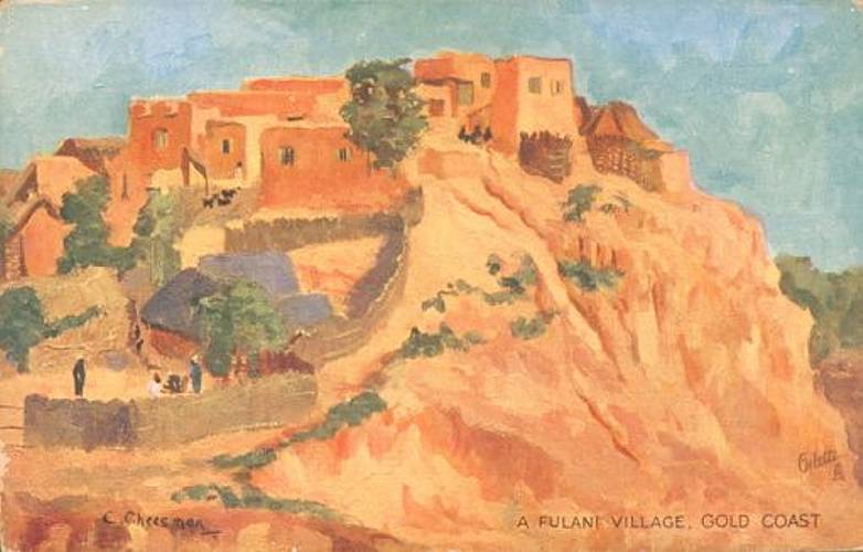 A Fulani Village, Gold Coast