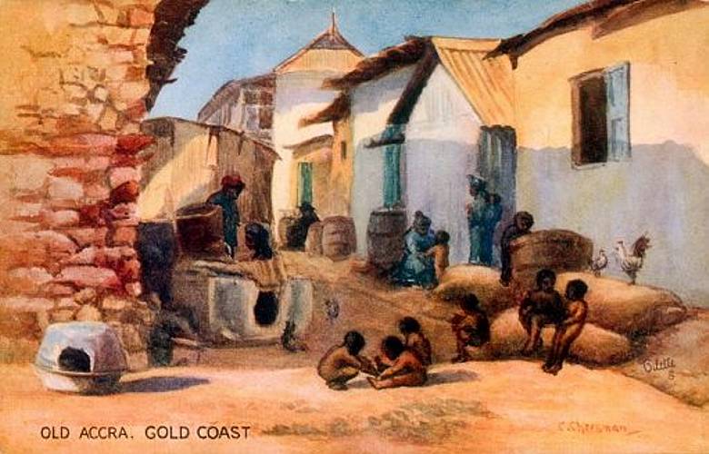 Old Accra. Gold Coast.